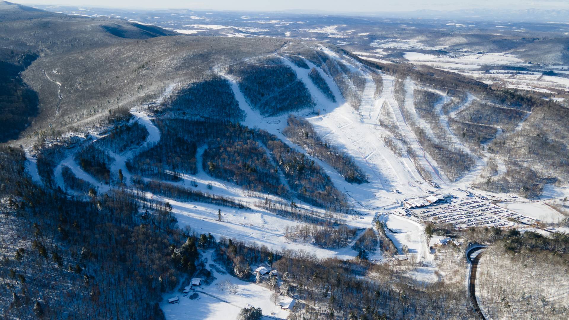 Aerial View of Catamount