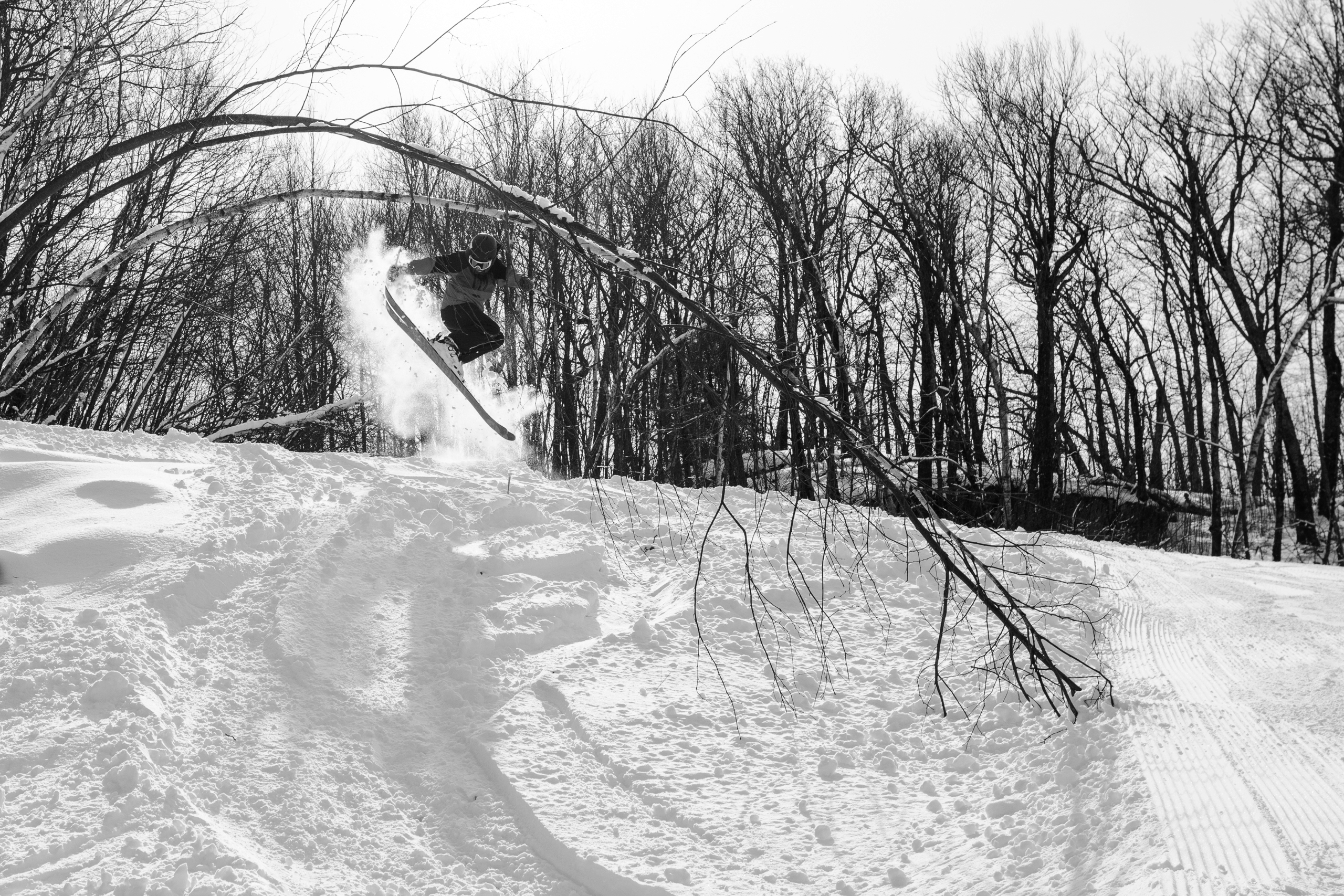 Skier at Catamount