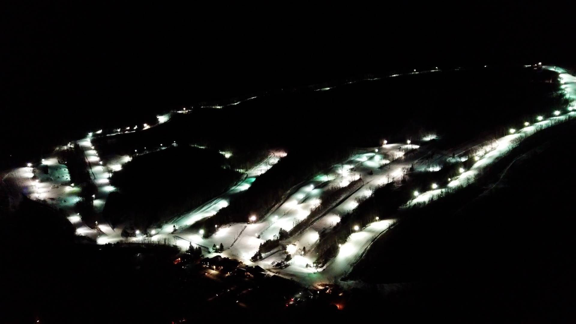 Night Skiing at Catamount